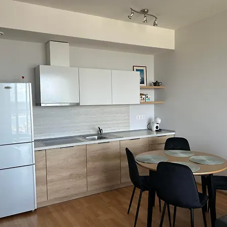 21 Fl An Apartment With A Sea View Klaipėda Exterior photo